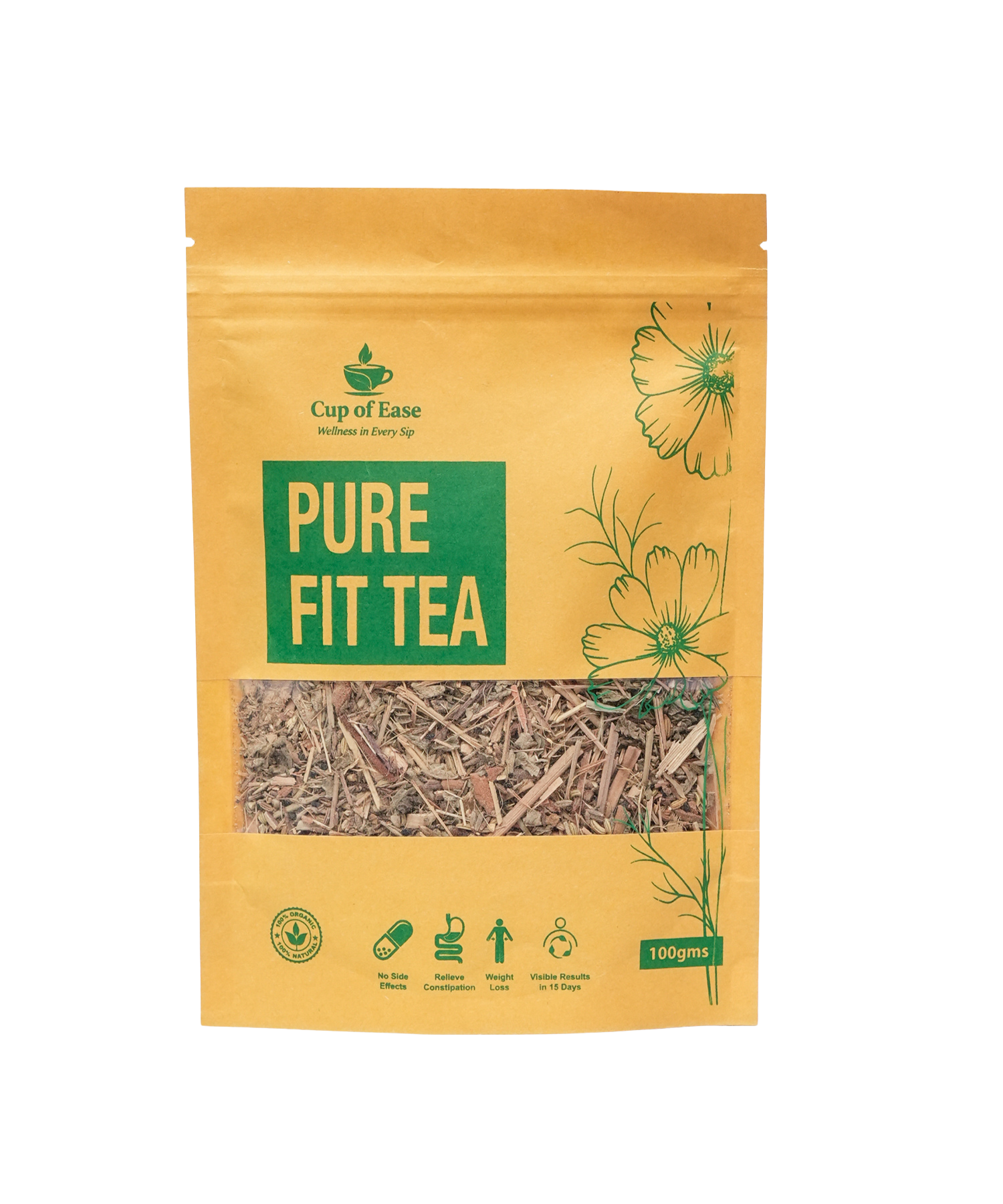 Pure Fit Tea - 100% Natural Herbal Wellness Tea